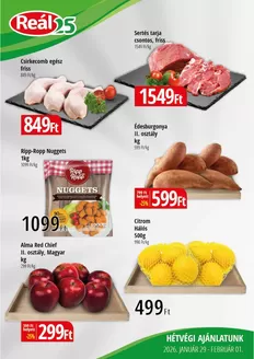 Real katalógus, Pápa | Bevásárló hétvége Kisalföld | 2026-01-29T00:00:00.000Z - 2026-02-01T00:00:00.000Z