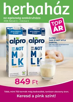 Herbaház katalógus, Szolnok | Széles választék az ajánlatokból | 2026-02-02T00:00:00.000Z - 2026-03-03T00:00:00.000Z