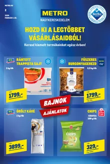 Metro katalógus, Lőrinci | Élelmiszer és Szezonális Ajánlataink Kiskereskedőknek 202602 | 2026-02-01T00:00:00.000Z - 2026-02-28T00:00:00.000Z