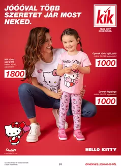 Kik katalógus, Füzesabony | Kik akciós | 2026-02-02T00:00:00.000Z - 2026-02-02T00:00:00.000Z