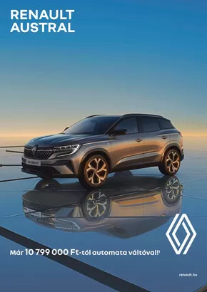 Renault katalógus, Budapest | Renault austral-price | 2025-03-07T00:00:00.000Z - 2026-03-07T00:00:00.000Z