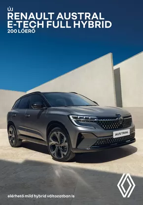 Renault katalógus, Budapest | Renault Brochure-Austral | 2025-03-07T00:00:00.000Z - 2026-03-07T00:00:00.000Z