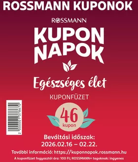 Rossmann katalógus, Beled | Rossmann Kupon Napok | 2026-02-01T00:00:00.000Z - 2026-02-22T00:00:00.000Z