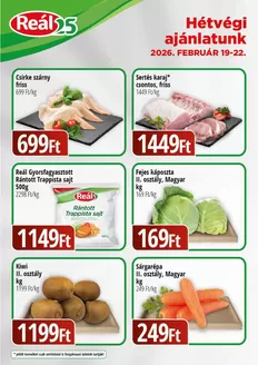 Real katalógus, Kecskemét | Bevásárló hétvége Pest | 2026-02-19T00:00:00.000Z - 2026-02-22T00:00:00.000Z