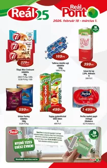 Real katalógus, Kecskemét | Reál Pont Újság II. | 2026-02-18T00:00:00.000Z - 2026-03-01T00:00:00.000Z