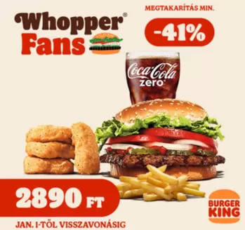 Burger King katalógus, Pécs | Burger King akciós | 2026-02-18T00:00:00.000Z - 2026-03-04T00:00:00.000Z