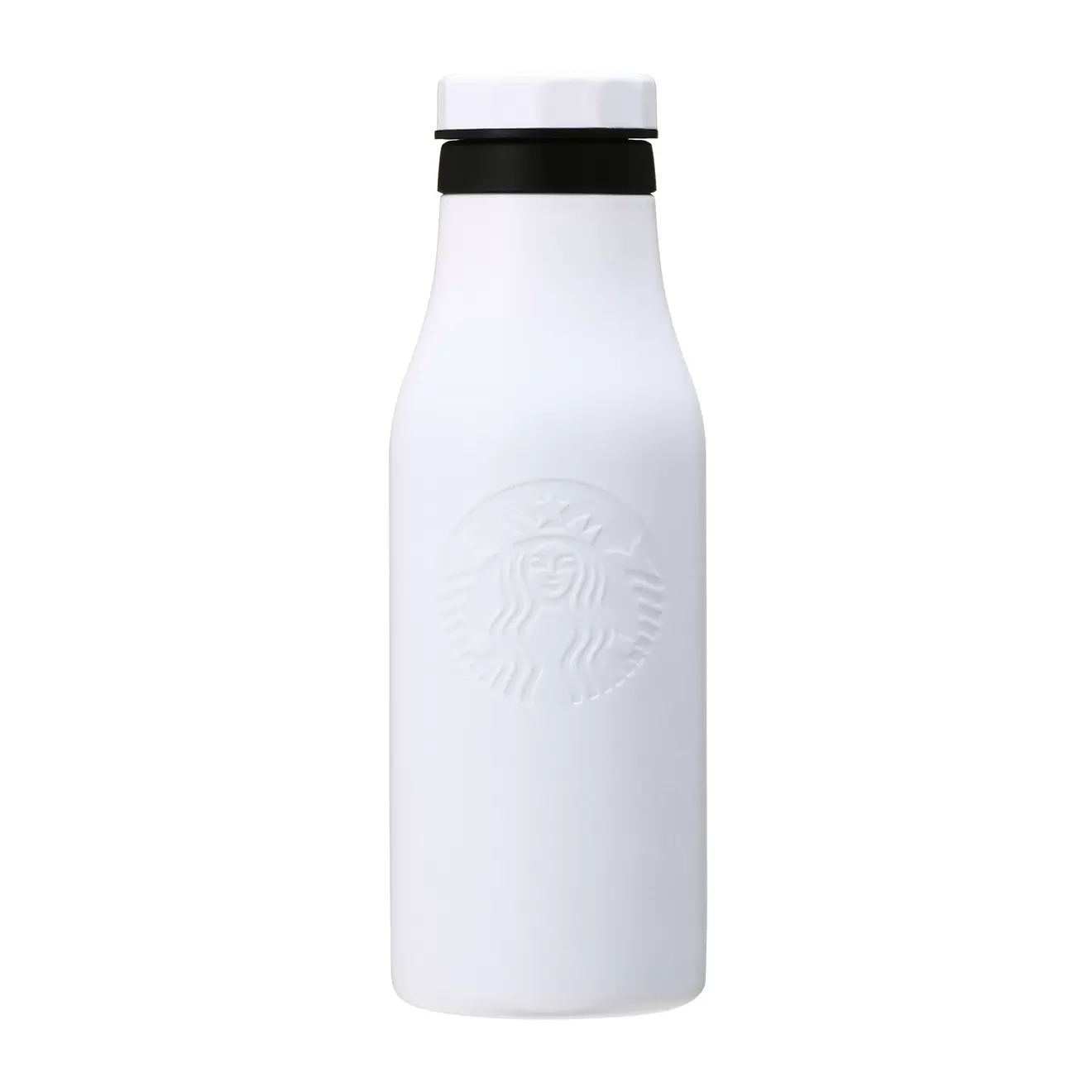 【名入れ専用】ステンレスロゴボトルマットホワイト473ml [利用規約参照]