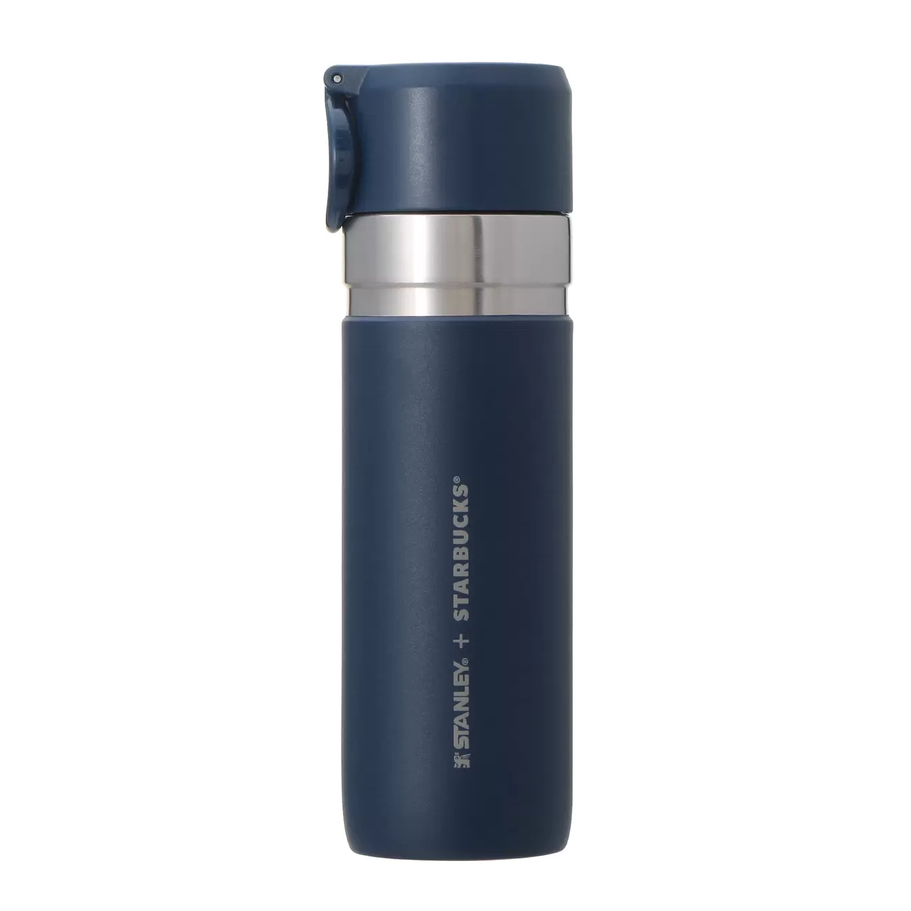 ステンレスボトルSTANLEYネイビー473ml