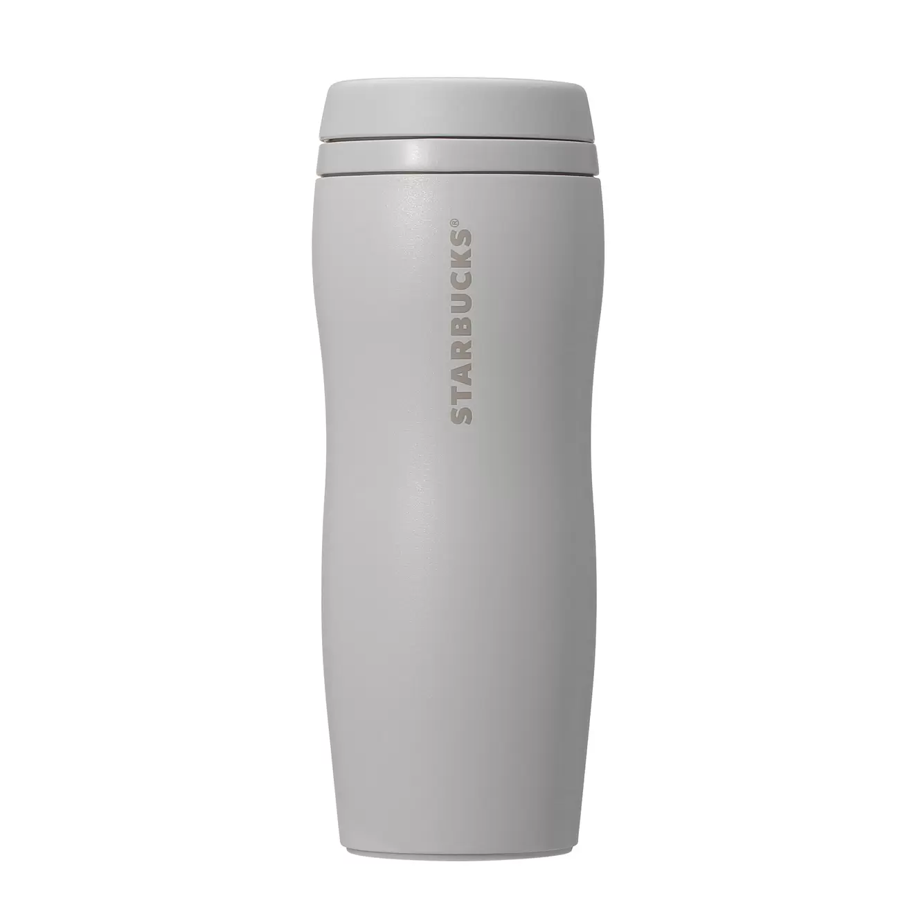 カーヴドリサイクルステンレスボトルマットグレー355ml