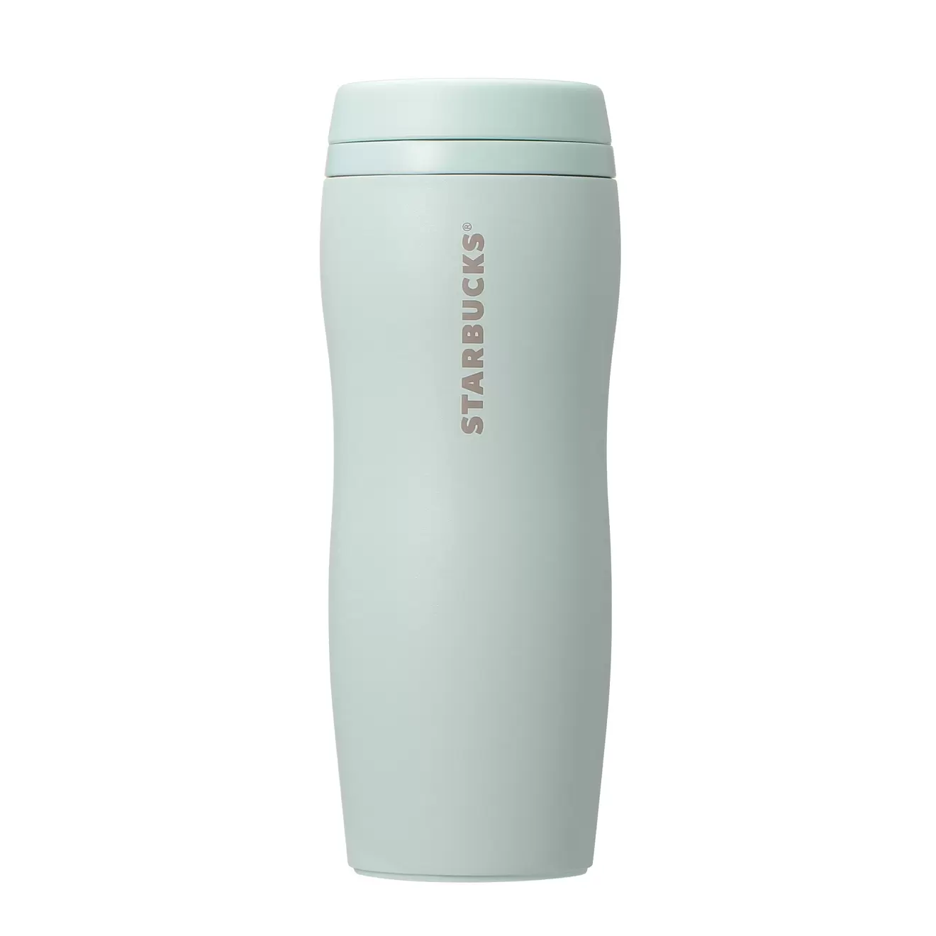 カーヴドリサイクルステンレスボトルマットライトグリーン355ml
