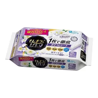 エリエール キレキラトイレクリーナー おそうじシート替２０枚