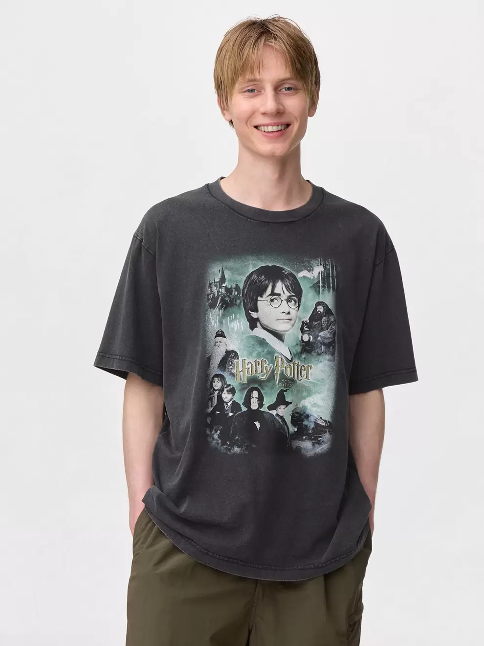 ウォッシュドグラフィックT Harry Potter