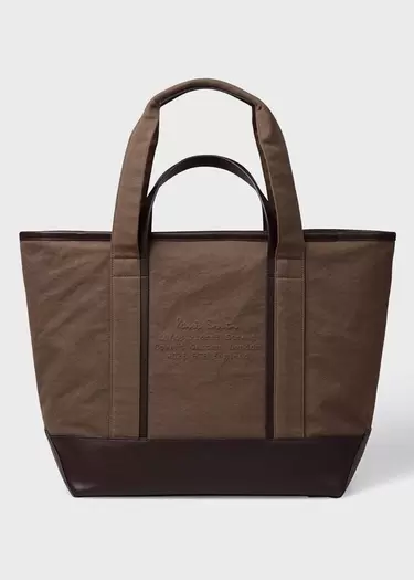エンボスキャンバス トートバッグ