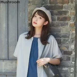レディース　帽子(Mushroom)