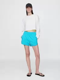 GapFit ハイライズ ランニング ショートパンツ