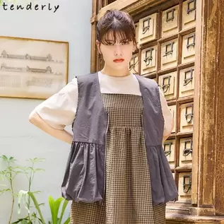 レディース　裾バルーンジレ（tenderly）