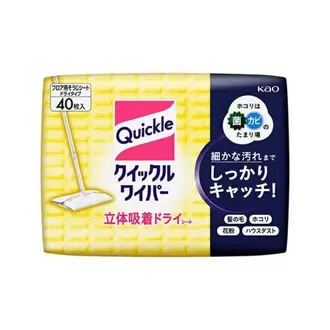 【期間限定】クイックルワイパー立体吸着ドライシート40枚入
