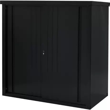 YAMAZEN スチール収納庫 TLB-1515(BK)