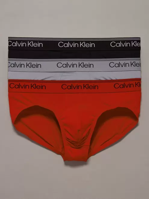 ブリーフ(3枚パック) - Micro Stretch ヒップブリーフ[My Calvins10%OFF対象外]