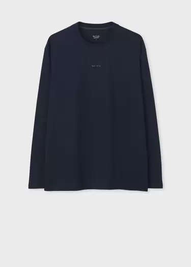 グラデーションロゴ 長袖Tシャツ