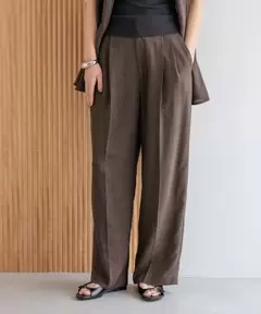 バスケットワイドパンツ