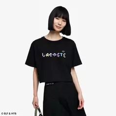 発泡プリントクロップド Tシャツ