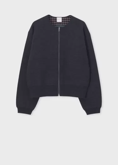 ウィメンズ ダブルフェイス ジップアップ ジャケット