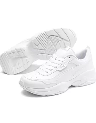 Puma Cilia mode trainers in puma white-puma silver
