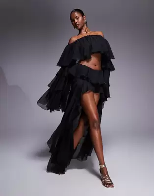The Dolls House Circa co-ord in black