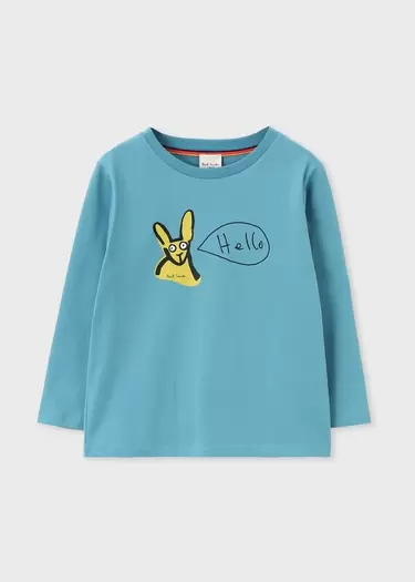 ジュニア グラフィティラビット Tシャツ