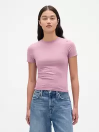 クロースニット ジャージーTシャツ