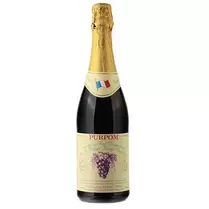 ピュアポム　スパークリング　レッドグレープジュース　750ml