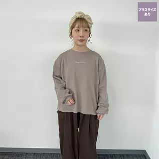 レディース　ロゴプルオーバー（まきみさき×Mushroom）