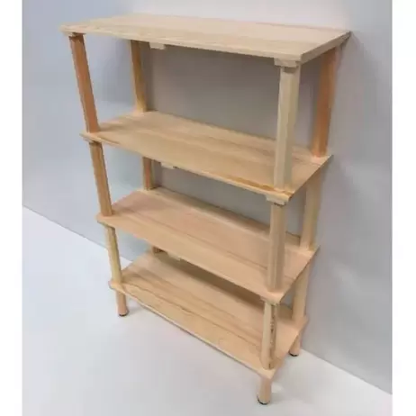 ナフコ ウッドラック4段 43×17×67cm