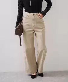 ビジューデニムパンツ