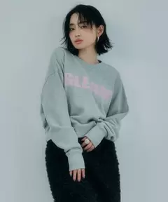 【柳橋唯さん×81BRANCAコラボアイテム】ロゴスウェット