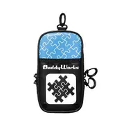 バディーワークス(Buddy Works) Buddyポーチ ブラック×ブルー