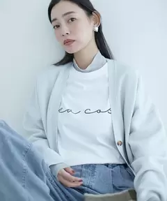 《natural by clip》アソートプリントロングTシャツ