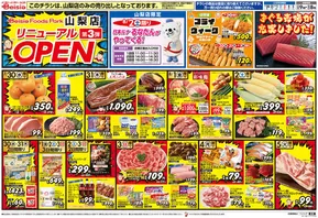 都留市でのベイシアのカタログ | 7/30折込 ベイシアフーズパーク山梨店リニューアルOPEN第3弾 | 2025-07-30T00:00:00.000Z - 2025-08-05T00:00:00.000Z