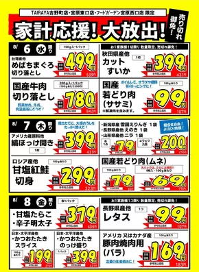 飛騨市での与野フードのカタログ | 排他的な掘り出し物 | 2025-08-06T00:00:00.000Z - 2025-08-08T00:00:00.000Z