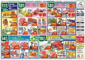 川口市でのAコープ東北のカタログ | 現在の特別プロモーション | 2025-08-11T00:00:00.000Z - 2025-08-15T00:00:00.000Z