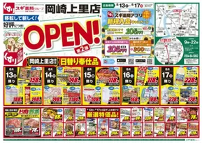 スギ薬局のカタログ | 倹約家のためのトップオファー | 2025-08-13T00:00:00.000Z - 2025-08-17T00:00:00.000Z
