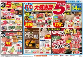 東京都での生協ひろしまのカタログ | 8月17日は大感謝祭 | 2025-08-14T00:00:00.000Z - 2025-08-21T00:00:00.000Z