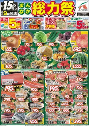 ホクレンショップのカタログ | あなたのための特別オファー | 2025-08-15T00:00:00.000Z - 2025-08-16T00:00:00.000Z