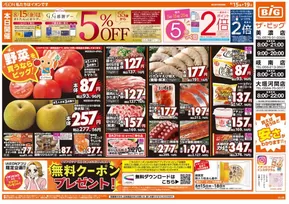 昭島市でのザ・ビッグのカタログ | 排他的な掘り出し物 | 2025-08-15T00:00:00.000Z - 2025-08-19T00:00:00.000Z
