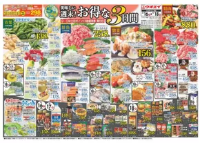 根室市でのウオエイのカタログ | ウオエイ 最新チラシ | 2025-08-16T00:00:00.000Z - 2025-08-18T00:00:00.000Z