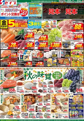 セイブのカタログ | 魅力的なオファーを発見する | 2025-08-22T00:00:00.000Z - 2025-08-24T00:00:00.000Z