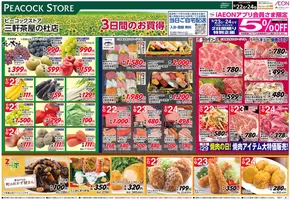 岐阜市でのピーコックストアのカタログ | あなたのための私たちの最高のオファー | 2025-08-21T00:00:00.000Z - 2025-08-24T00:00:00.000Z