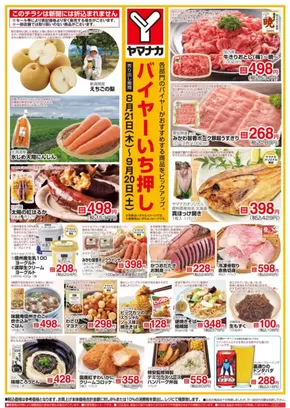 岐阜市でのヤマナカのカタログ | 私たちの最高の掘り出し物 | 2025-08-21T00:00:00.000Z - 2025-09-20T00:00:00.000Z