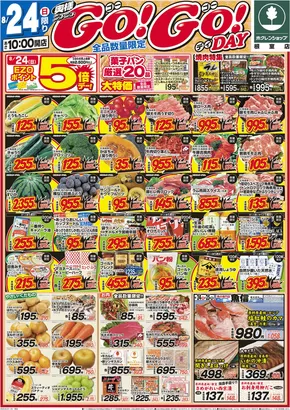 ホクレンショップのカタログ | 掘り出し物ハンターのためのオファー | 2025-08-24T00:00:00.000Z - 2025-08-25T00:00:00.000Z